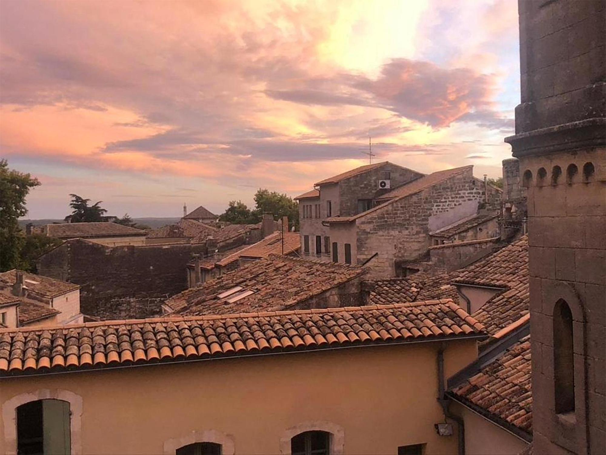 Chambre D'Hote Vue Exepitonnelle Uzès Extérieur photo