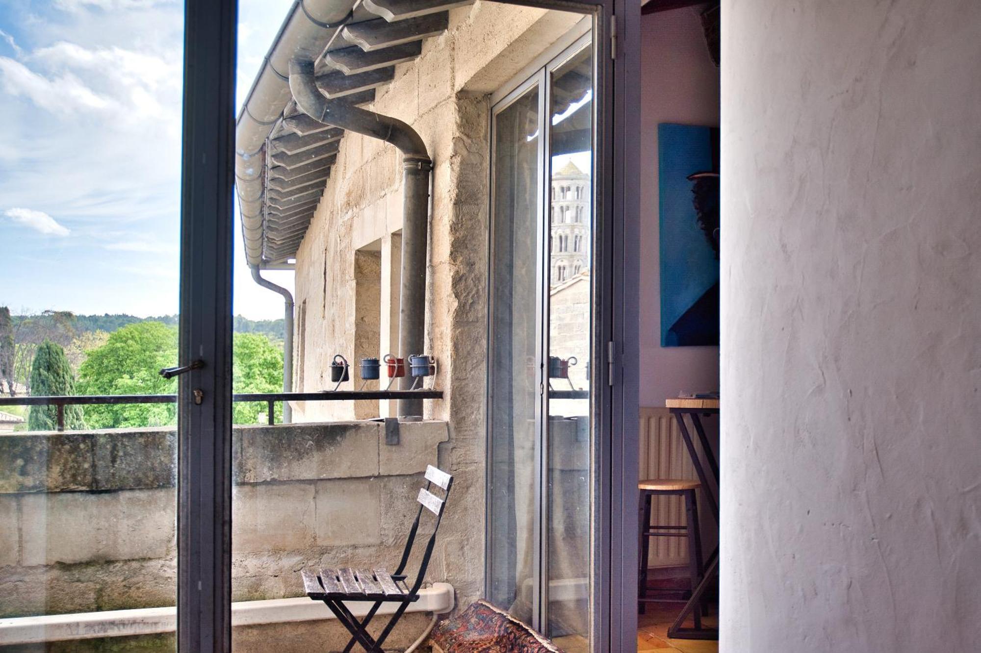 Chambre D'Hote Vue Exepitonnelle Uzès Extérieur photo