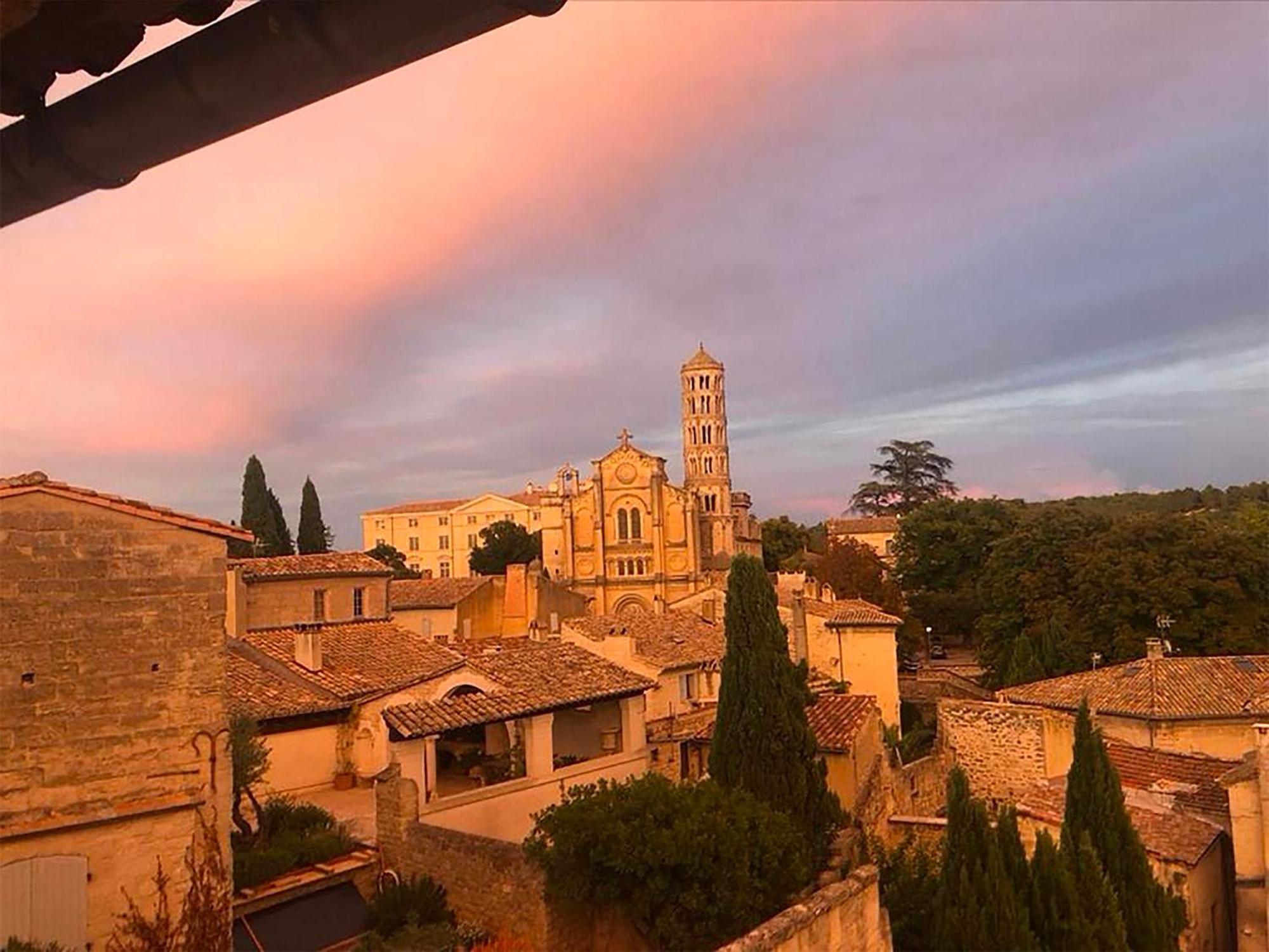 Chambre D'Hote Vue Exepitonnelle Uzès Extérieur photo